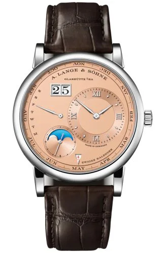 Lange 1 Perpetual Calendar White Gold / Pink