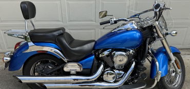 2009 KAWASAKI VULCAN 900 CLASSIC motorcycle for rent near Camas, WA