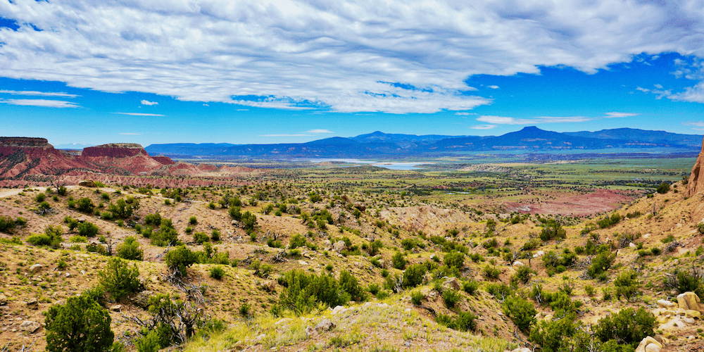 Landscape in New Mexico.