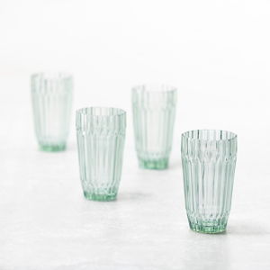 Archie Tall Drinking Glasses (Set of 6) Verde