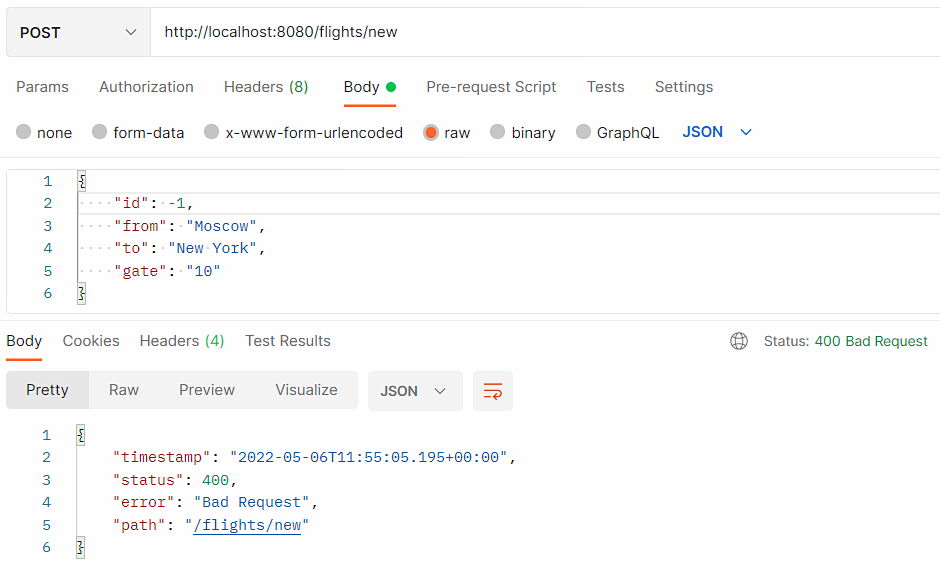 Methodargumentnotvalidexception example hotsell