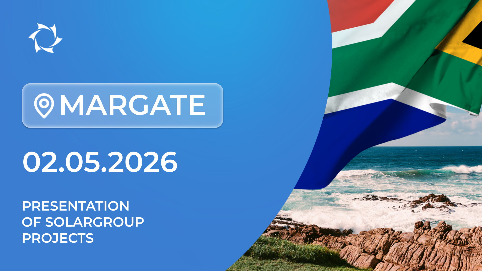 Presentation of SOLARGROUP’s Innovative Projects in the Republic of South Africa (Margate)