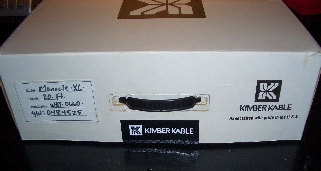 Kimber Kable Monocle XL 6 meter pair WBT 0660 spades