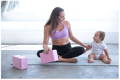 Women sitting with her newborn