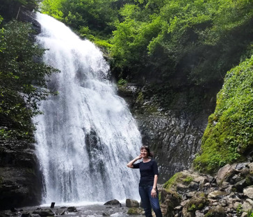 Путешествие на Ткуарчальские водопады