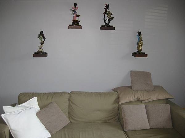 Back, sitting listening area