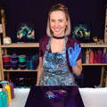 Acrylic Pouring Tips Gorgeous VIOLET Abstract Art with Olga Soby