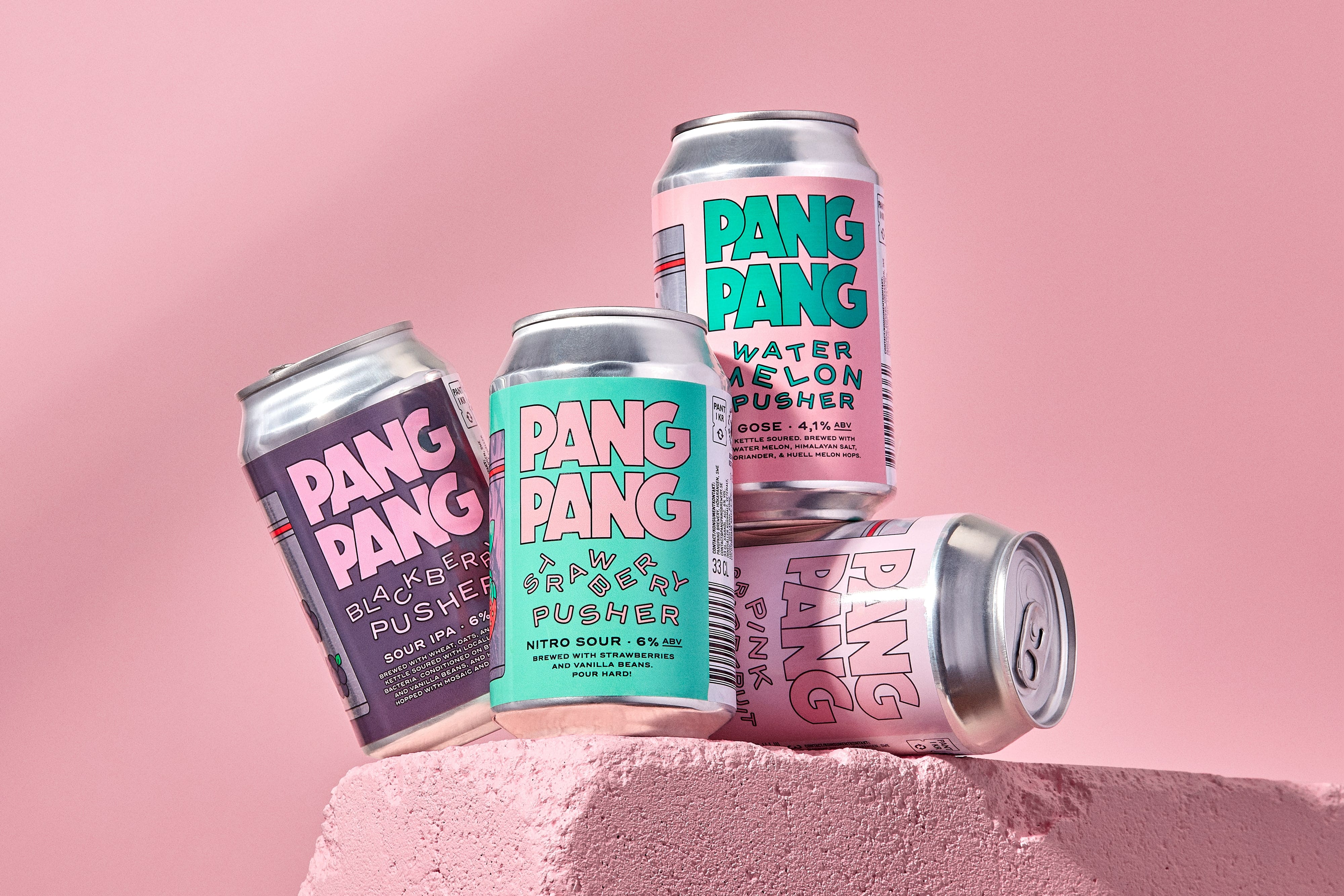 PangPang Pusher Visually Leans Into The World Of Sour Beers