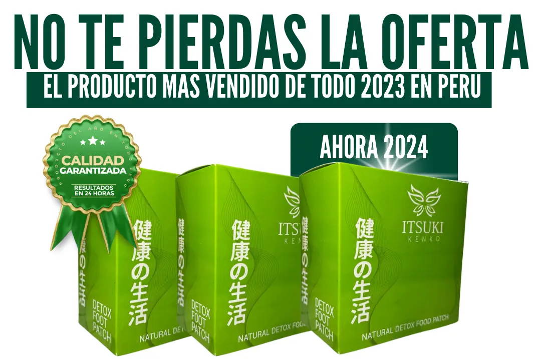 ITSUKI KENKO - Parche desintoxicante– Tiendaperú