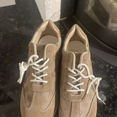 Beige sneakers