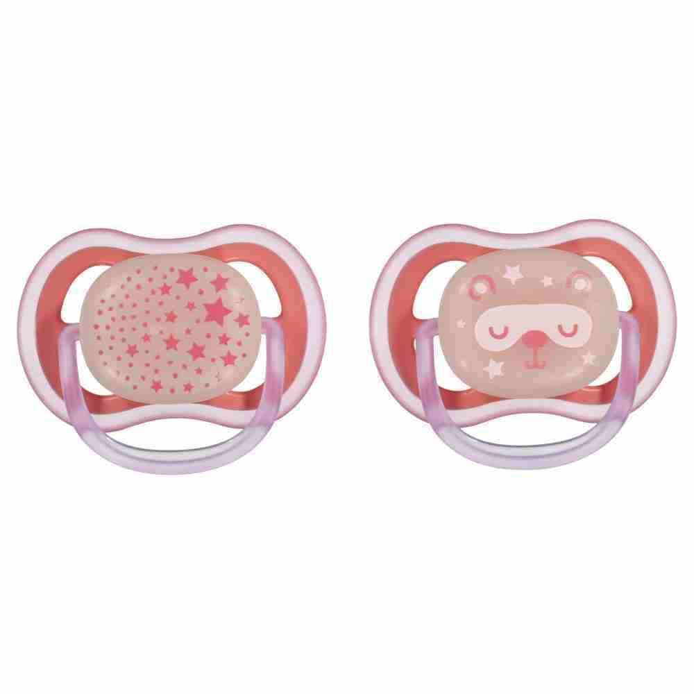 Avent Ultra Air Night Bpa Free Soother 6-18M 2 Pack - Image 4