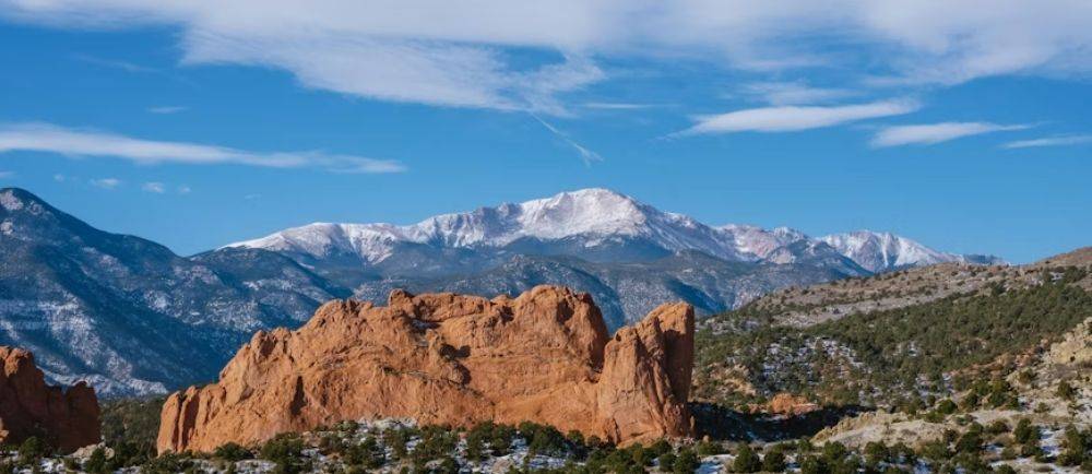 Colorado springs mountain view