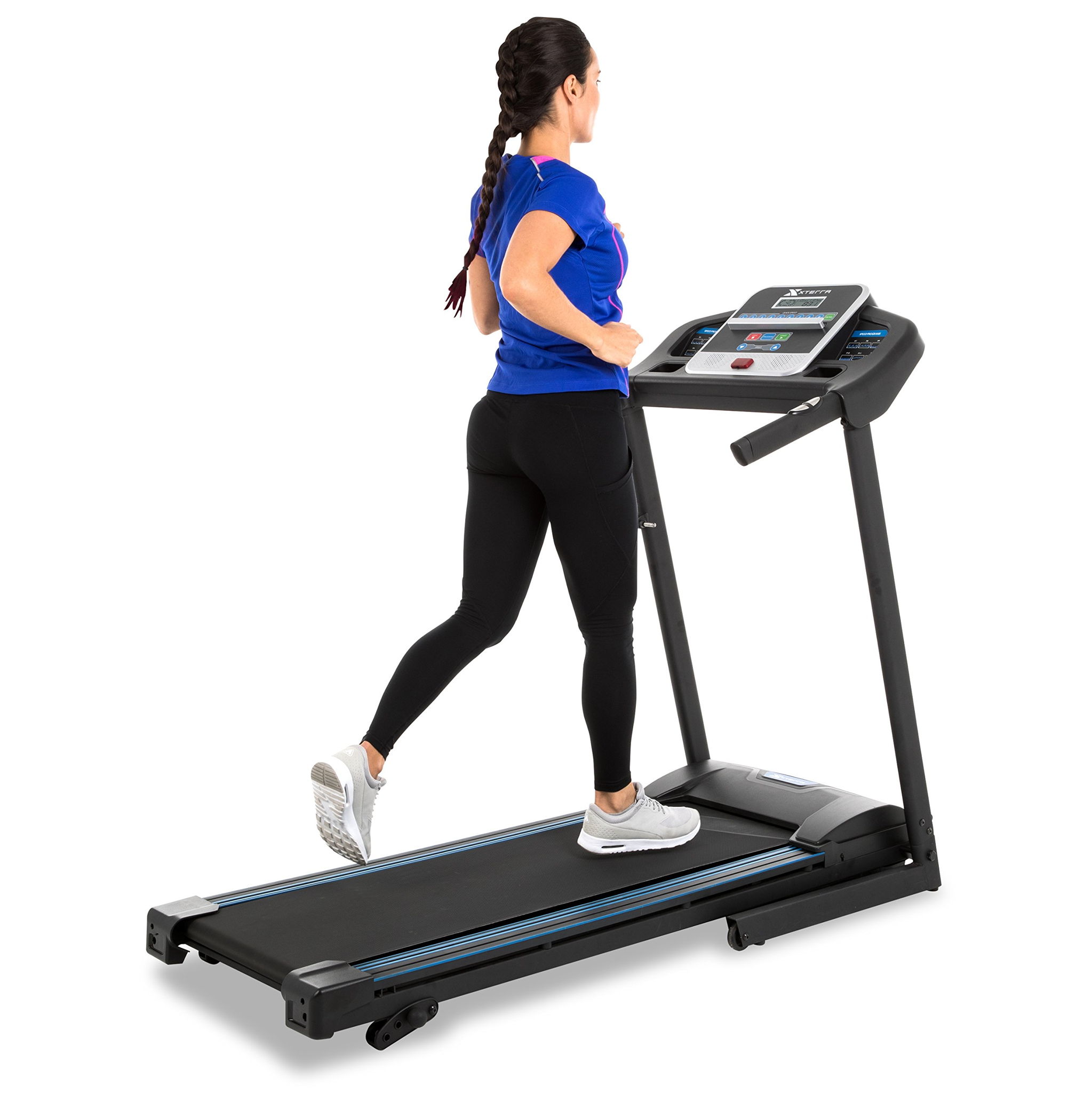 Sunny Health and Fitness SFT4400 Folding Treadmill vs XTERRA Fitness