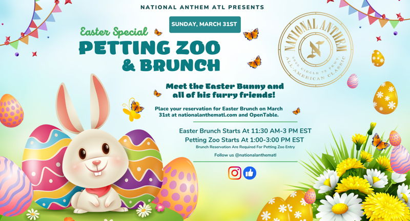 Hoppy Easter Brunch & Petting Zoo