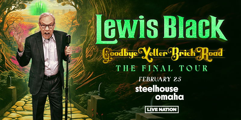 Lewis Black: Goodbye Yeller Brick Road, The Final Tour promotional image