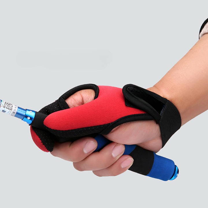 Grip a wet fish.