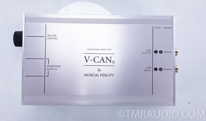 Musical Fidelity  V-CAN II Headphone Amplifier; V-CANII...