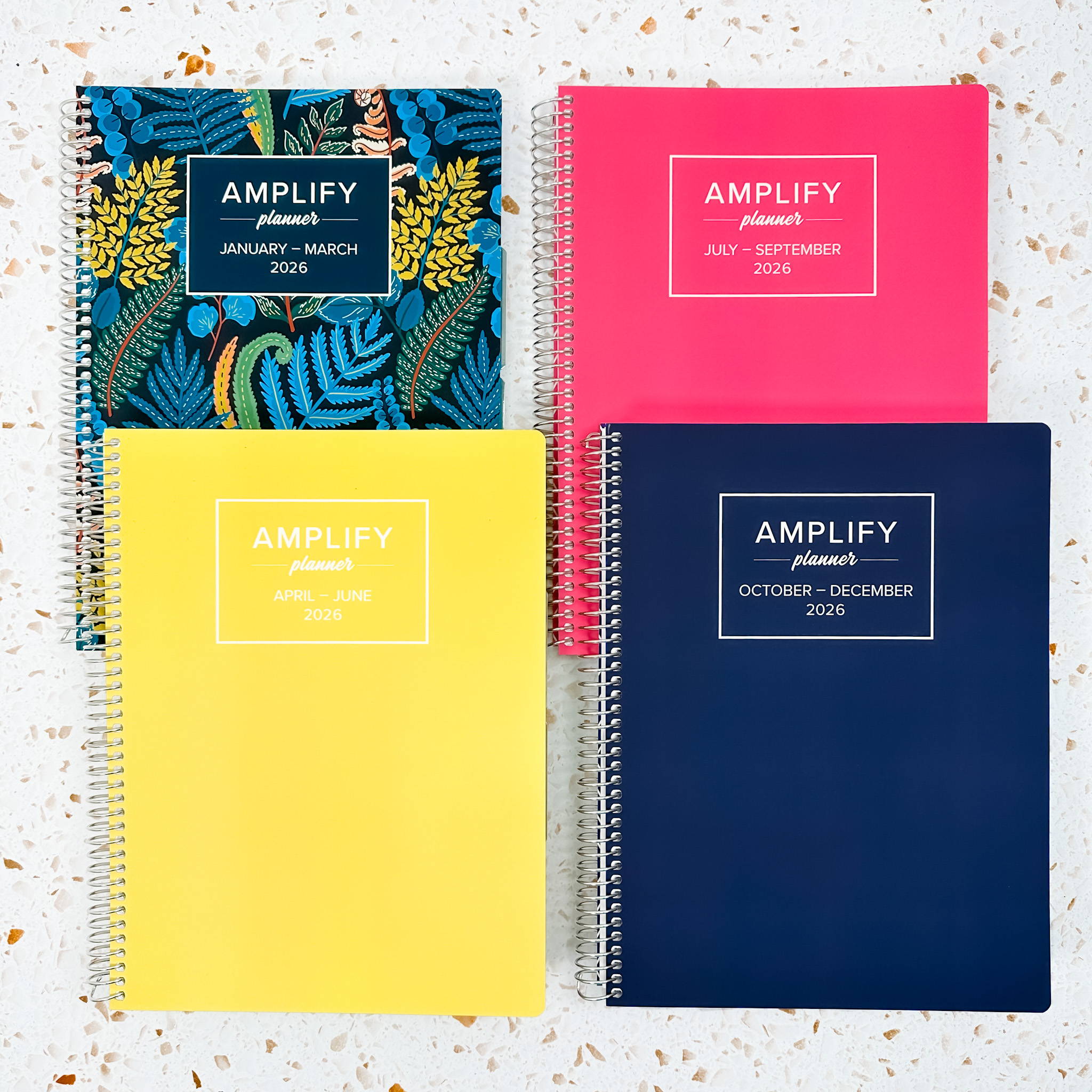 amplify planner blue daily planner