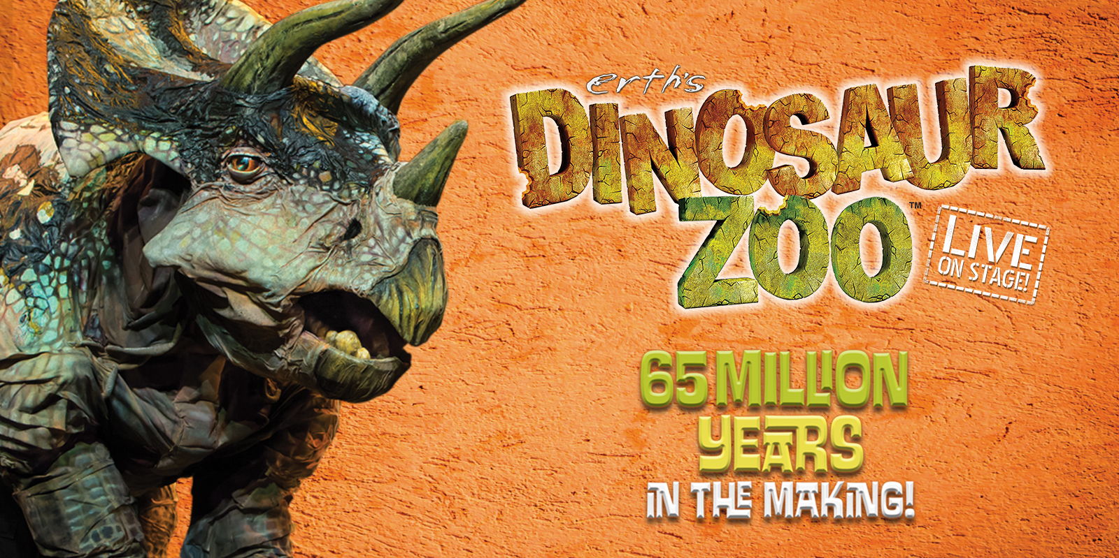 Erth’s Dinosaur Zoo Live promotional image