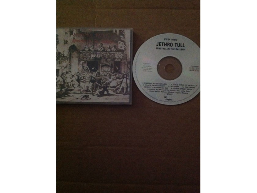 Jethro Tull Minstrel In The Gallery Japan Pressed Compact Disc