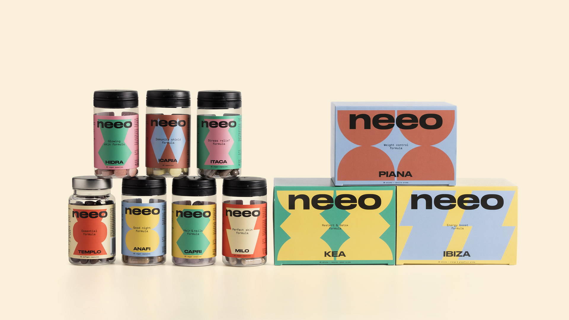 Featured image for Hey Studio Injects Mediterranean Vibes Into Nutritional Supplements