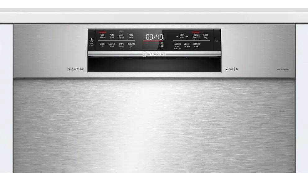 Bosch 60cm Series 6 Built-Under Dishwasher with Home Connect - Stainless Steel - Image 7