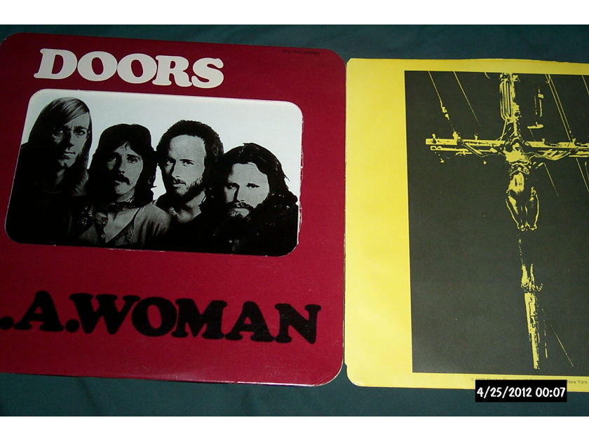 The doors - La Woman first pressing 1971 elektra LP vinyl