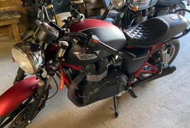 2013 TRIUMPH BONNEVILLE motorcycle for rent near Rock Hill, SC