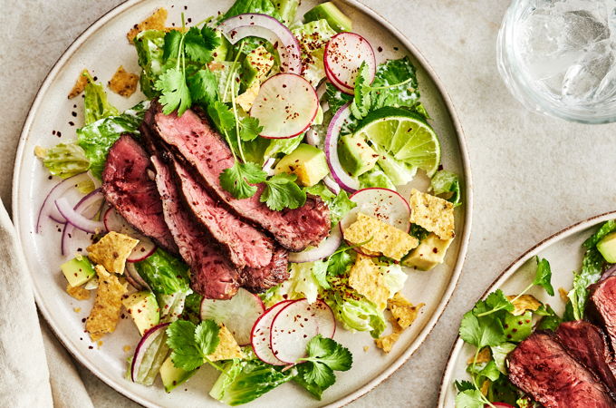 Steak Taco Salad