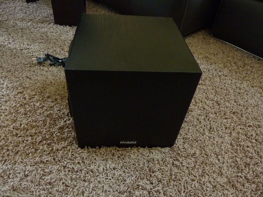 Pinnacle Baby Boomer Powered Subwoofer Small amazing compact subwoofer Nice Condition !
