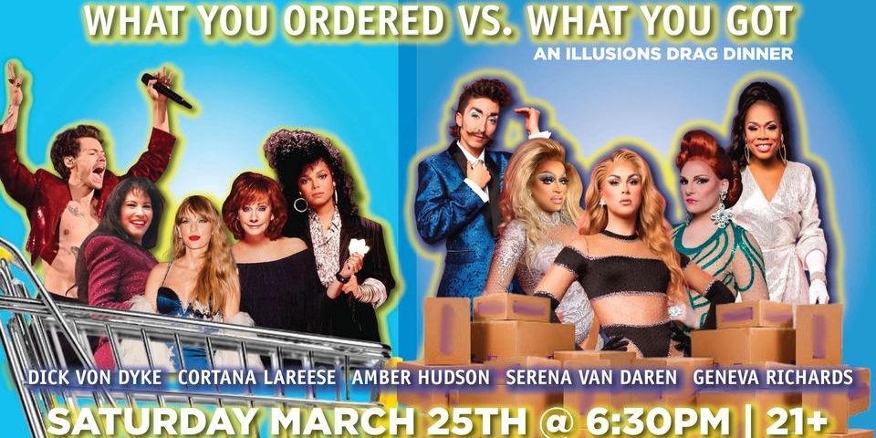 What You Ordered Vs What You Got Drag Dinner promotional image