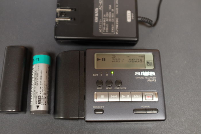 Aiwa AM-F3 Portable MD Recorder