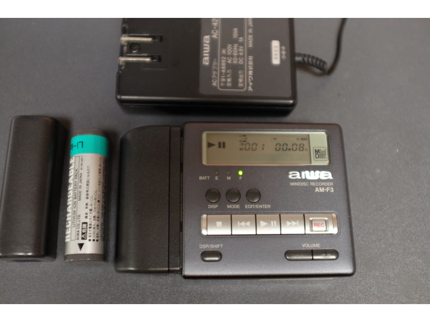Aiwa AM-F3 Portable MD Recorder