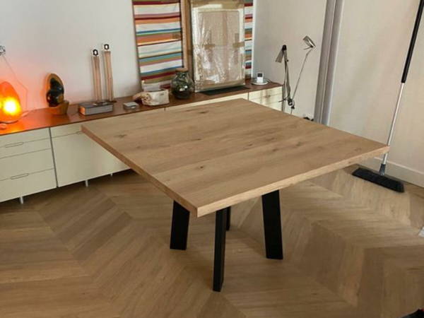 Tafels op maat, klantproject Houtenmeubelshop