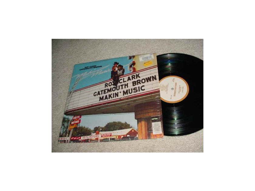 ROY CLARK GATEMOUTH BROWN -  LP RECORD  MAKIN MUSIC