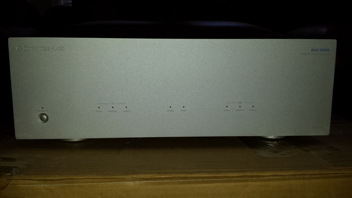 Cambridge Audio Azur 840w  Power Amplifier - Silver