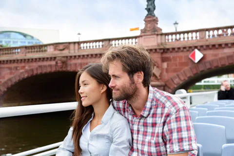 E-Boat Sightseeing Spree Cruise with Audio Guide
