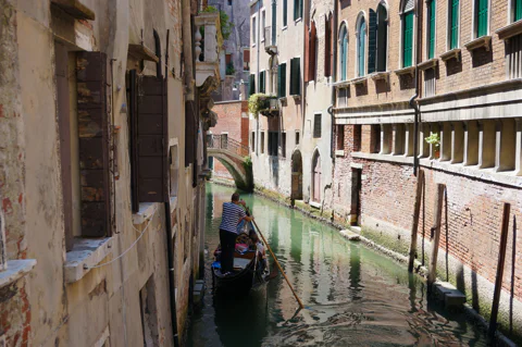 30-Minute Shared Gondola Ride across Smaller Canals