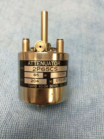 Ko-On Denpa 2P65CS 100 ohm Precision Stereo Attenuator