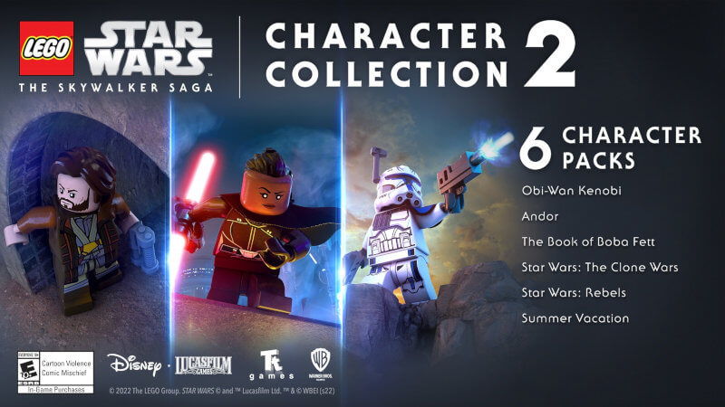 LEGO Star Wars The Skywalker Saga Character Collection 2