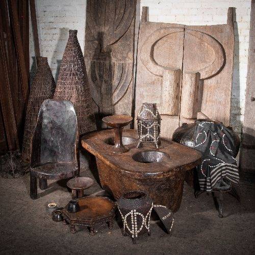 Tribal vintage Nagaland furniture & tribal antiques from Nagaland