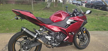 2023 KAWASAKI NINJA 400 motorcycle for rent near Petersburg, VA