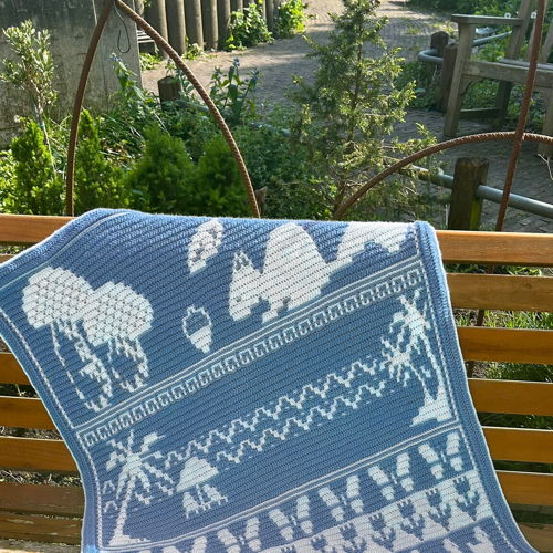 4 Seasons Blanket CAL - DenDennis, Wilmade, Created By Carolien and Mr.Cey