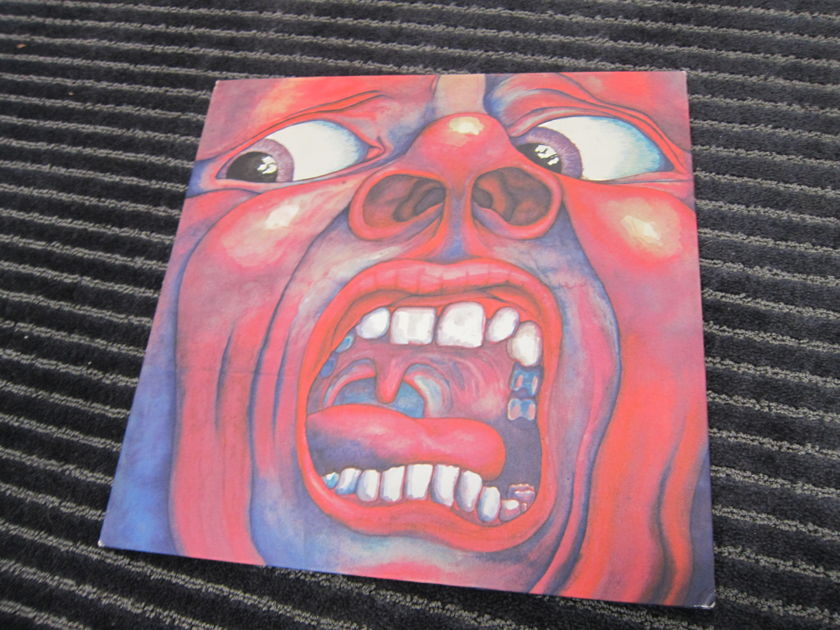 King Crimson Atlantic SD 8245 - Court of the Crimson King, 1st Pressing Mint Condition, Ex Sound, Vintage 1969