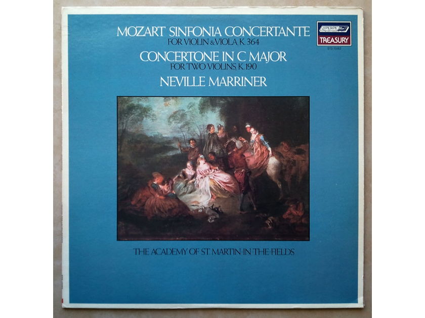 London ffrr | MARRINER/MOZART - Sinfonia Concertante KV.364, Concertone KV.190 / NM