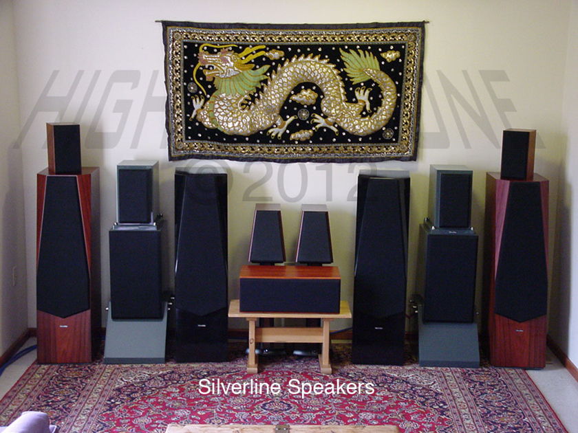 $1,000 Silverline SR12 Rosewood Speakers