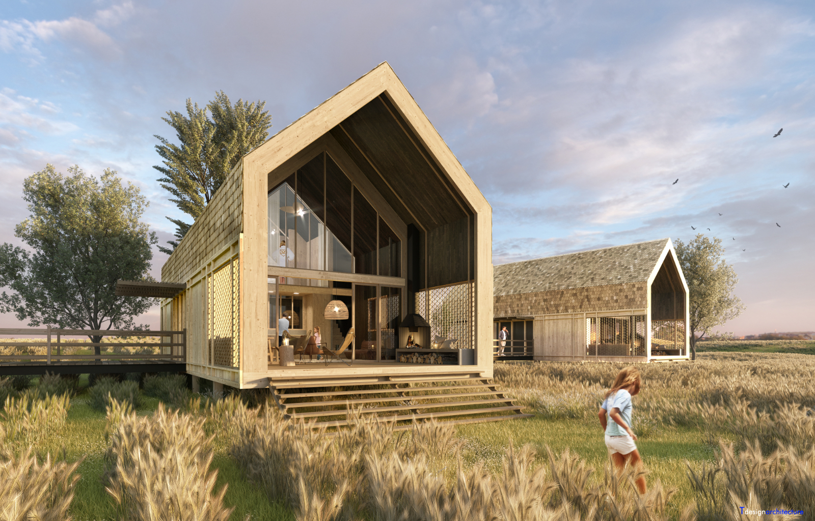 Wood Lodges | Tdesign architecture