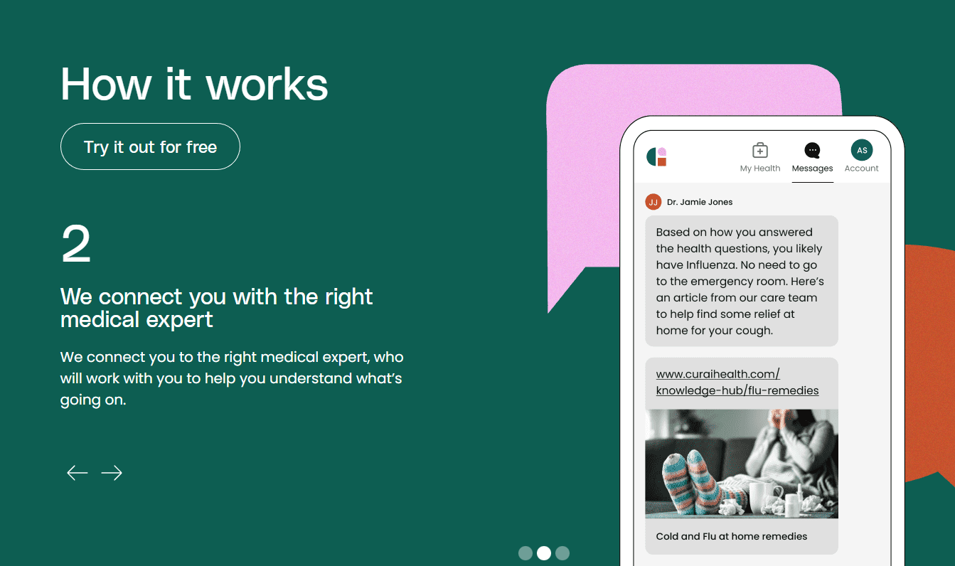 Curai Health product / service