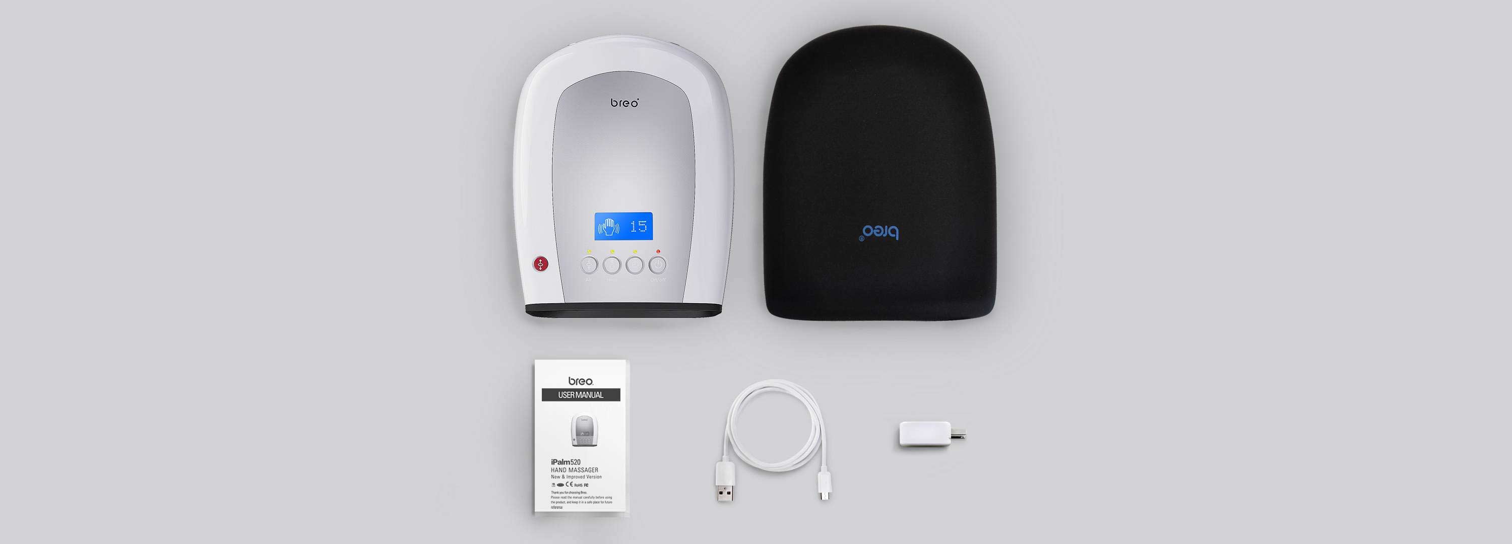 iPalm 520 massager - what is included