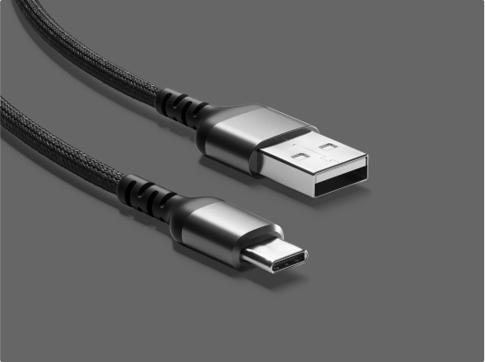 USB-C編組ケーブル